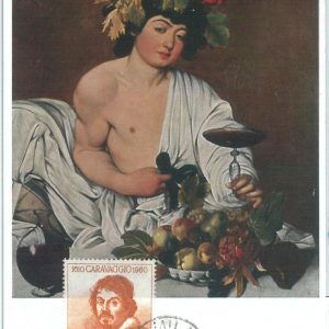 72607 - ITALY - Postal History - MAXIMUM CARD -  ART  Caravaggio 1960