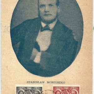 72841 - POLAND - Postal History - MAXIMUM CARD - MUSIC Moniuszko 1925