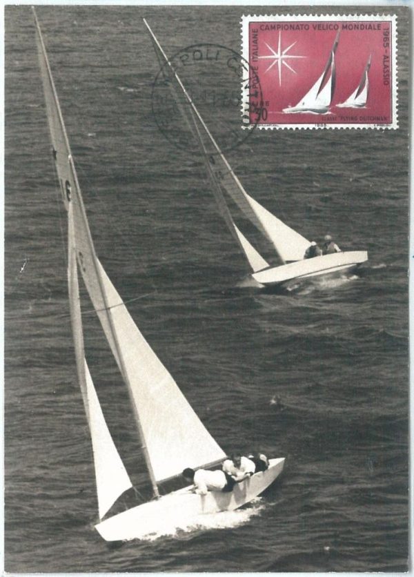 72632 - ITALY - Postal History - MAXIMUM CARD -  SPORT Yatching 1965