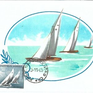 72631 - ITALY - Postal History - MAXIMUM CARD -  SPORT Yatching 1965