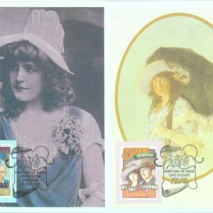 86511 - AUSTRALIA - Postal History - Set of 4 MAXIMUM CARDS - CINEMA 2009