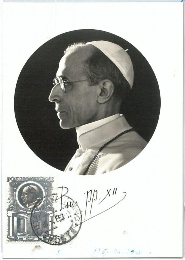 71065 -  VATICAN - Postal History - FDC  MAXIMUM CARD -  RELIGION  1953