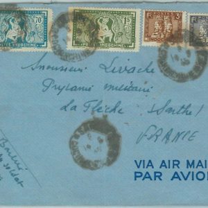 67322 -  FRENCH COLONIES: Indochine - Postal History - AIRMAIL COVER  1945