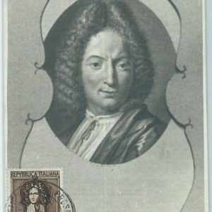 68708 - ITALY - Postal History - MAXIMUM CARD 1958  - MUSIC Corelli VIOLIN