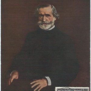 69147 -  ITALY - Postal History - MAXIMUM CARD    -  MUSIC  Verdi