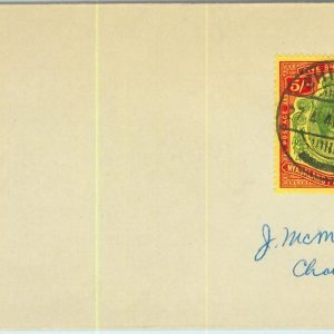 BK0230 - NYASALAND - POSTAL HISTORY - S.G. #141a  on COVER 1948  Chiromo Malawi