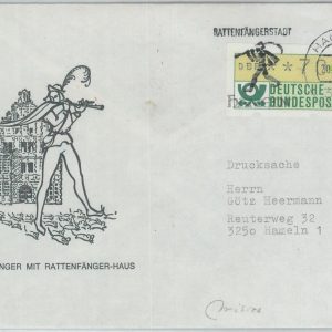 82839 - GERMANY - Postal History - FRAMA LABEL COVERS:  Music litterature HAMELN