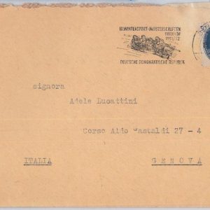 65535 - GERMANY DDR - Postal History -  POSTMARK    - SPORT: Bobsleigh 1951