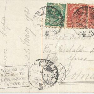 66597 -  ITALY - POSTAL HISTORY -  POSTMARK on POSTCARD  1921 - MUSIC Verdi