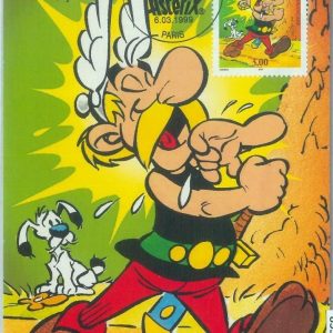 83560 - FRANCE - Postal History - MAXIMUM CARD Stationery: CARTOONS dogs 1999