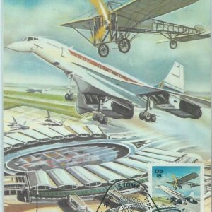 83731 - SAO TOME & Prince - Postal History - MAXIMUM CARD -  1982 Aviation