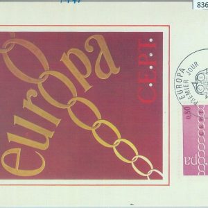 83683 - FRANCE  - Postal History -  FDC MAXIMUM CARD  1971   EUROPA