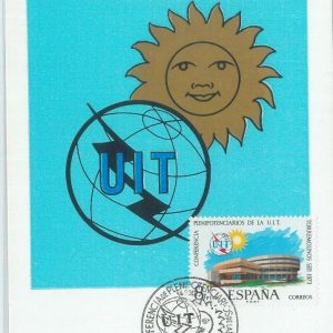 81329 - SPAIN  - Postal History - MAXIMUM CARD - 1973  Communicatiosn SUN