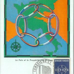 83665 - FRANCE  - Postal History -  FDC MAXIMUM CARD  1959  EUROPA
