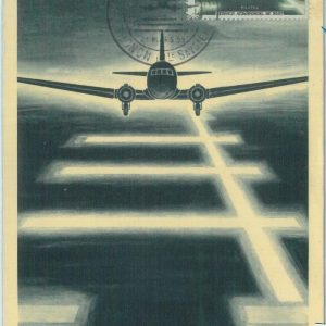 83666 - FRANCE  - Postal History -  FDC MAXIMUM CARD  1959  airplane AVIATION
