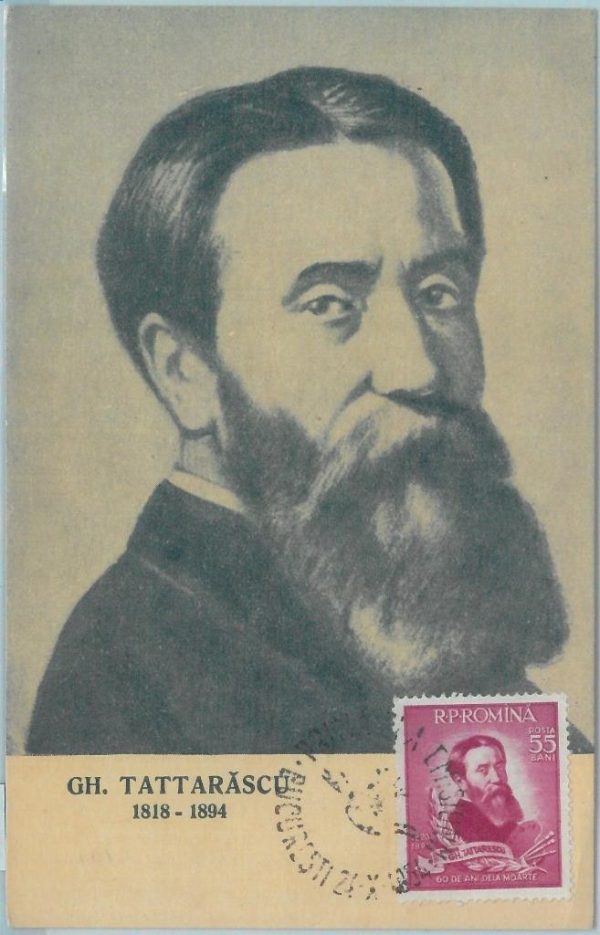 83699 - ROMANIA - Postal History - MAXIMUM CARD 1954  Art : Tattarescu