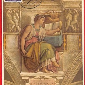aa3385 - ITALY - POSTAL HISTORY - MAXIMUM CARD  - 1961  Art MICHELANGELO