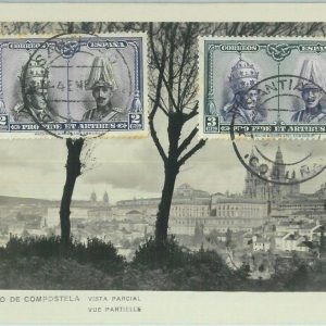 86493  - SPAIN - Postal History -  MAXIMUM CARD -  RELIGION Royalty 1920's