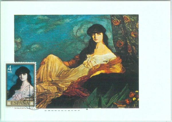86494  - SPAIN - Postal History -  MAXIMUM CARD -  ART Zuloaga 1971