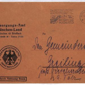 ai3229 - GERMANY - POSTAL HISTORY - COVER  - Cars - 1932