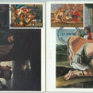81363 - GREAT BRITAIN - Postal History: set 2  MAXIMUM CARDS - RELIGION art 1967