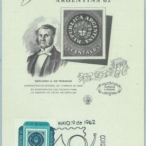 68613 - ARGENTINA - Postal History - MAXIMUM CARD 1962 - Stamp Expo
