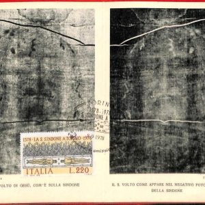 aa3392 - ITALY - POSTAL HISTORY - MAXIMUM CARD  - 1978  Religion SACRA SINDONE