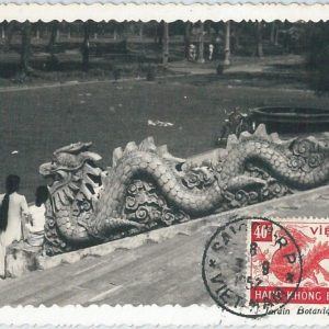 68930 - VIETNAM -  MAXIMUM CARD   - DRAGON   1957
