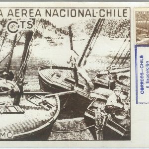 69171 -  CHILE - Postal History - MAXIMUM CARD 1966 - BOATS Fishing