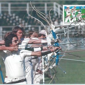 72784 - GERMANY  - Postal History - MAXIMUM CARD - SPORT   Archery 1982