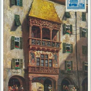 69161 -  AUSTRIA - Postal History - MAXIMUM CARD 1960 - ARCHITECTURE
