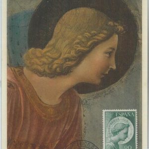 81330  - SPAIN - Postal History -   MAXIMUM CARD -  RELIGION  1955