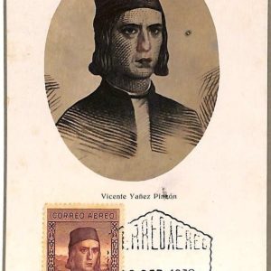 90059 - SPAIN -  MAXIMUM CARD 1930 Vicente Yanez PINZON maps NAVIGATION Columbus