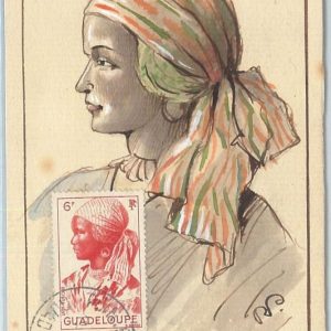 72861 - GUADELUPE  - Postal History - MAXIMUM CARD:  ETHNIC