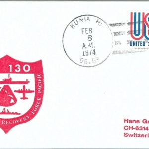 73879 - USA - Postal History - SPECIAL Cover 1974 - SPACE Astro  RECOVERY