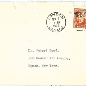 69077 - CANADA - POSTAL HISTORY -   COVER to USA 1929