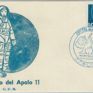 75669 - URUGUAY - Postal History -  FDC COVER 1969  Telecommunications SPACE