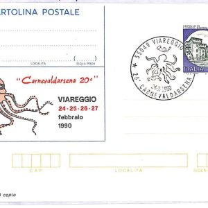 ai3275 - ITALY - POSTAL HISTORY - Stationery - CarnivaL 1990 CARNEVALE VIAREGGIO