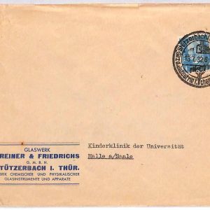 ai3822 - Germany - POSTAL HISTORY - Cover - Chemistry - 1932