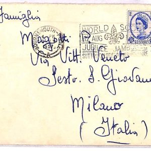 ai3828 - Great Britain - POSTAL HISTORY - Cover - Scouting - 1957 BOY SCOUTS
