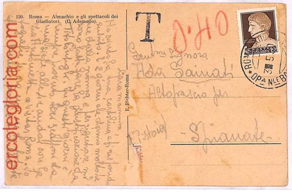 ai3827 -  Italy - POSTAL HISTORY -  Roma - BALILLA DUX - 1930 BOY SCOUTS