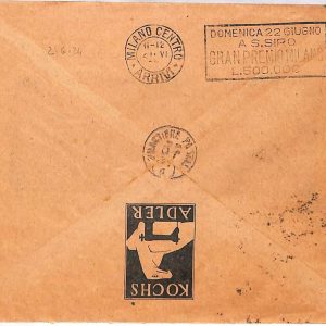 ai3868 - Germany - POSTAL HISTORY - Cover - Horse Racing - 1924