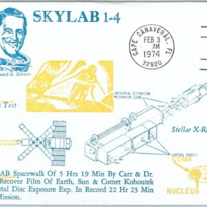 73877 - USA - Postal History - SPECIAL Cover 1973 - SPACE Astro SKYLAB  1-4