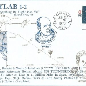 73864 - USA - Postal History - SPECIAL Cover 1973 - SPACE Astro SKYLAB  1-2