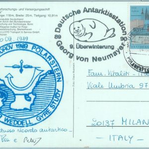 86545 - GERMANY - Postal History - CARD from ARCTIC BASE - North Pole 1989