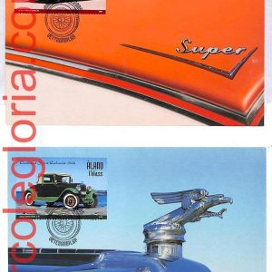 ai3244 - ALAND - POSTAL HISTORY - Set of  4  MAXIMUM CARD - Cars - 2005