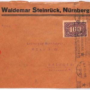 ai3377 - Germany -  POSTAL HISTORY - Cover  - Esperanto - 1923