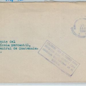 79015  - GUATEMALA - Postal HIistory -  OVERSIZED COVER from MAZATENANGO 1948