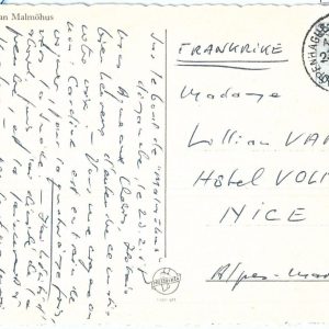 70871 - SWEDEN - Postal History - SHIP postcard with PAQUEBOT postmark 1950
