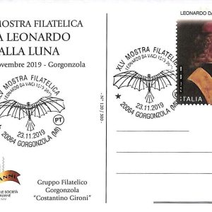 ai3502 - Italy -  POSTAL HISTORY - Postcard - ART,Leonardo da Vinci - 2019